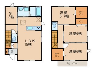 エントリー矢田の物件間取画像